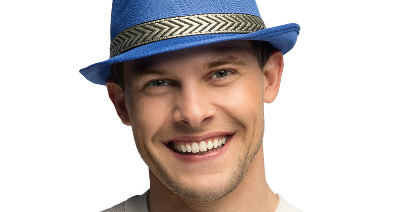 Boland Funky verkleedhoed blauw