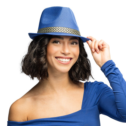 Boland Funky verkleedhoed blauw
