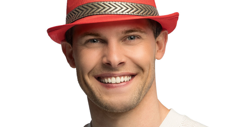 Boland Funky verkleedhoed rood