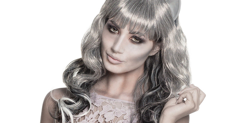 Boland Geesten pruik grijs unicorn