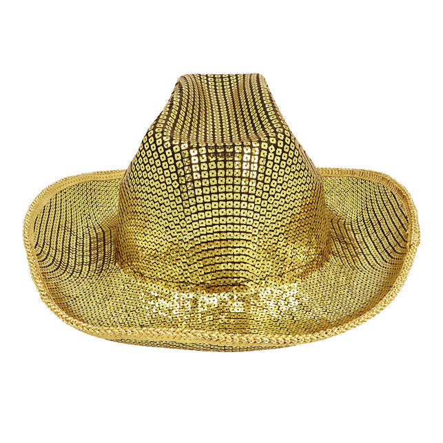 Boland Gouden cowboyhoed glitter Texas