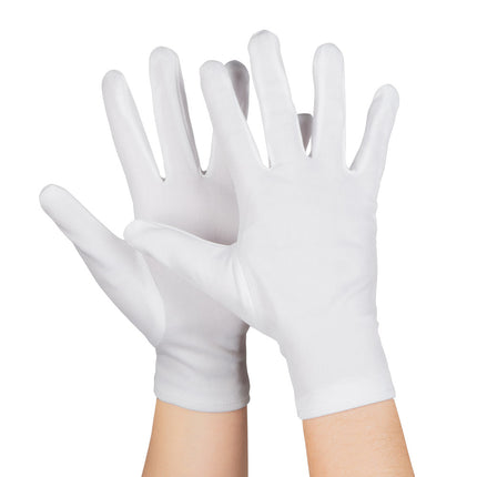 Boland Handschoenen pols Basic wit