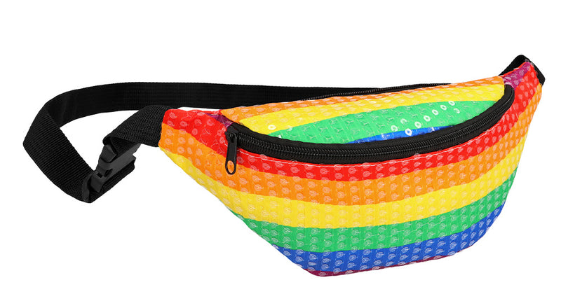 Boland Heuptasje Sequins regenboog