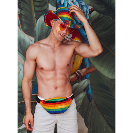 Boland Heuptasje Sequins regenboog