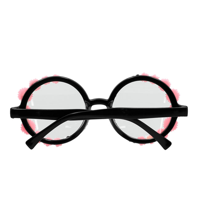 Boland Hippie bril roze bloemen