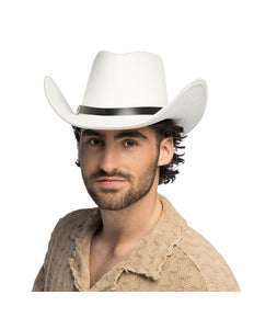 Boland Hoed cowboy Bronco wit