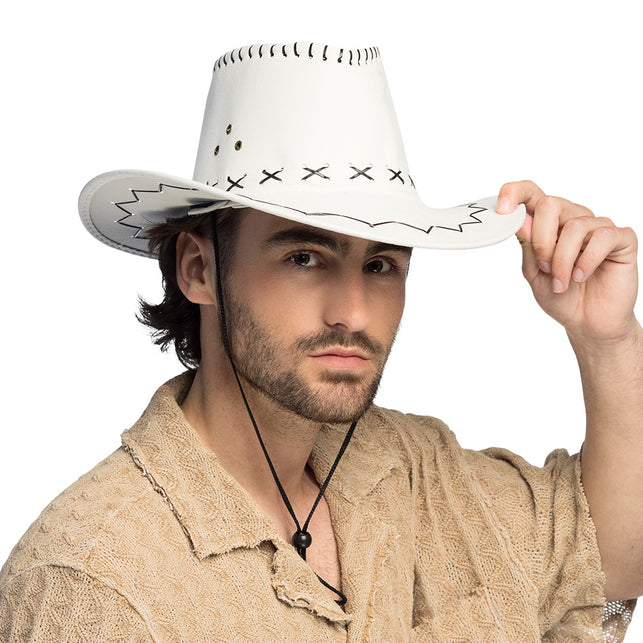 Boland Hoed cowboy Savanne wit