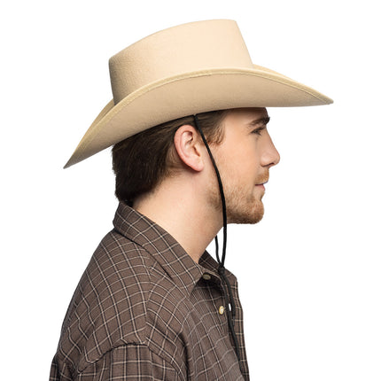 Boland Hoed cowboy Wyatt beige