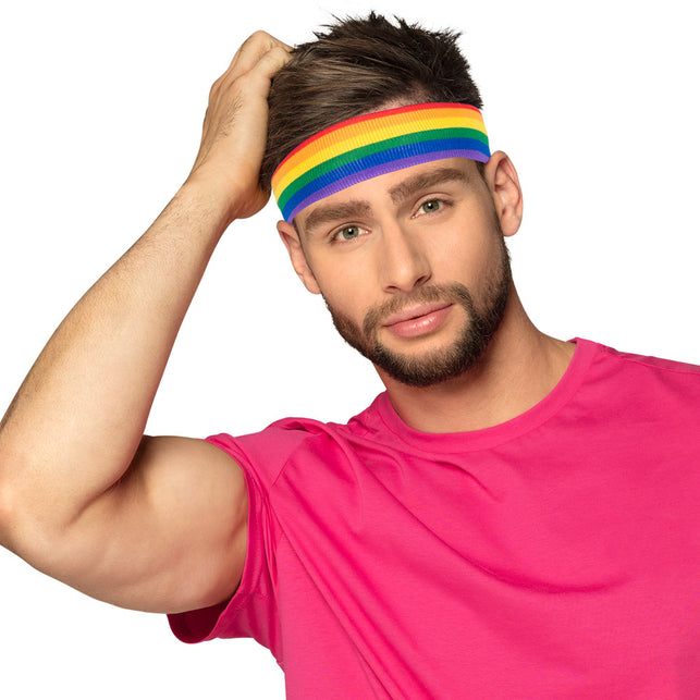 Boland Hoofdband Regenboog