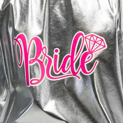 Boland Jasje 'Bride' zilver met pailletten