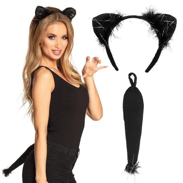 Boland Katten oren en staart set