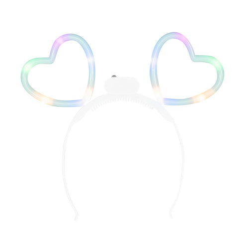 Boland LED diadeem Glowing hearts (verlichte hartjes)