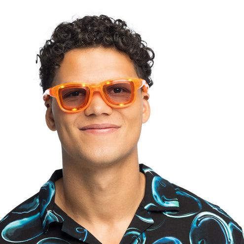 Boland LED partybril Blink oranje