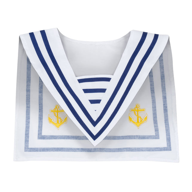 Boland Matrozenkraag blauw wit gestreept Donny