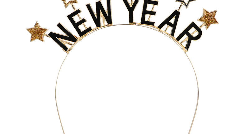 Boland Metalen diadeem 'New year'