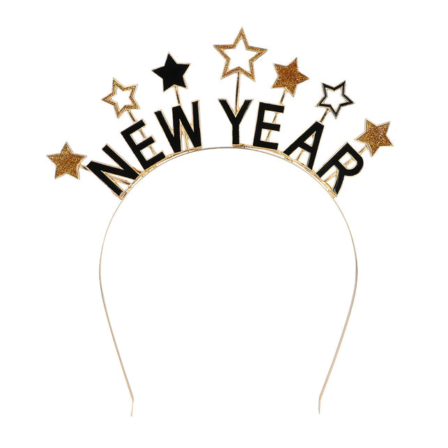 Boland Metalen diadeem 'New year'