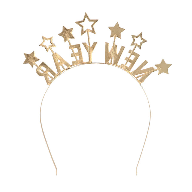 Boland Metalen diadeem 'New year'