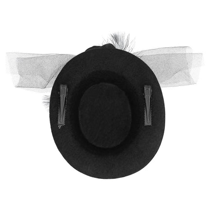 Boland Mini hoedje Nicolette zwart