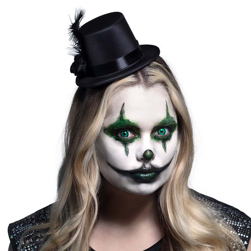 Boland Mini hoge hoed met veer