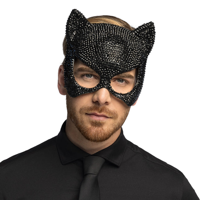 Boland Mirage cat zwart kattenmasker