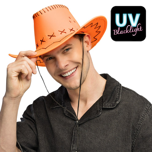 Boland Neon cowboyhoed Savanne neonoranje (UV)