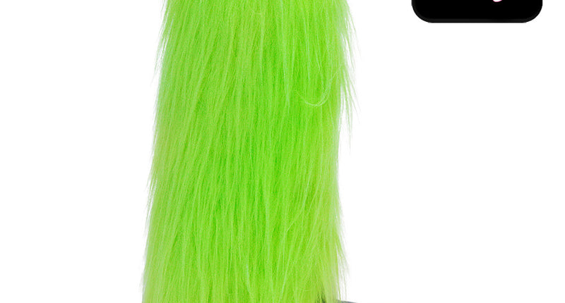Boland Neongroene beenwarmers Rave dames (UV, eenheidsmaat)