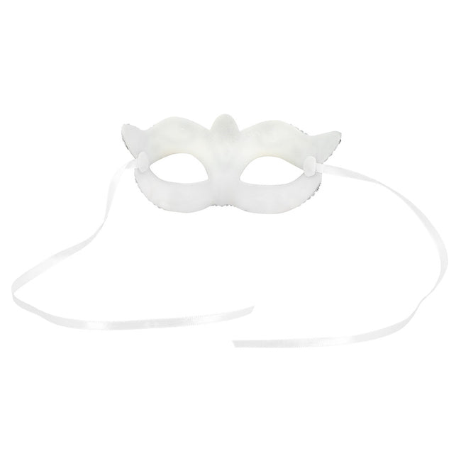 Boland Oogmasker Venice felina zilver