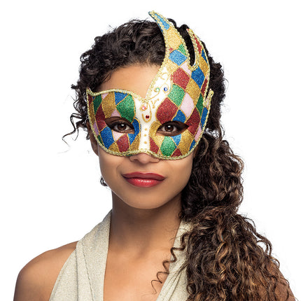 Boland Oogmasker Venice jester