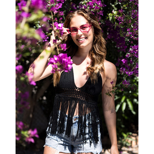 Boland Partybril Festival hartjes roze