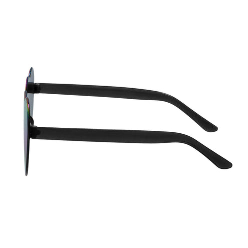 Boland Partybrile Festival hartjes mirror zwart