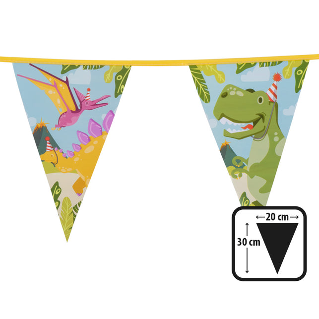 Boland PE vlaggenlijn Dino party