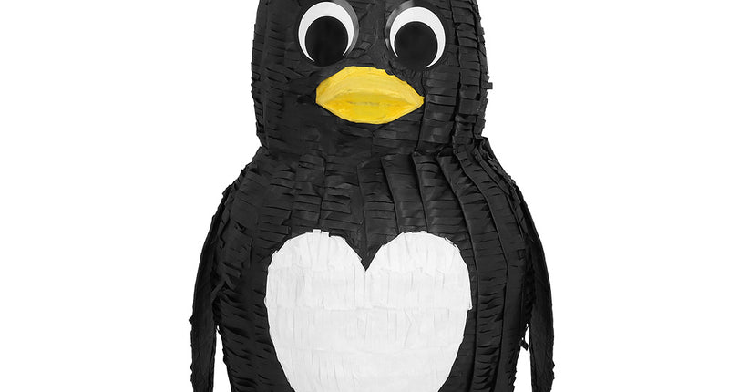 Boland Piñata Pinguin zwart-wit (zelf vullen)