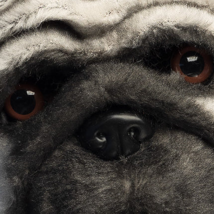 Boland Pluche mopshond masker (pug)