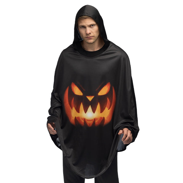 Boland Poncho Pumpkin