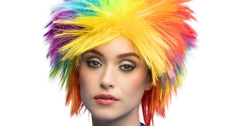 Boland Pruik Punky rainbow