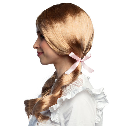 Boland Pruik Schoolmeisje strawberry blond