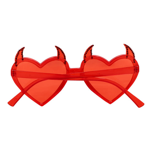 Boland Rode duivel partybril (Halloween bril)