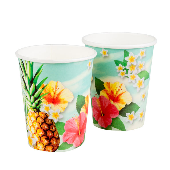 Boland Set 10 papieren bekertjes Paradise
