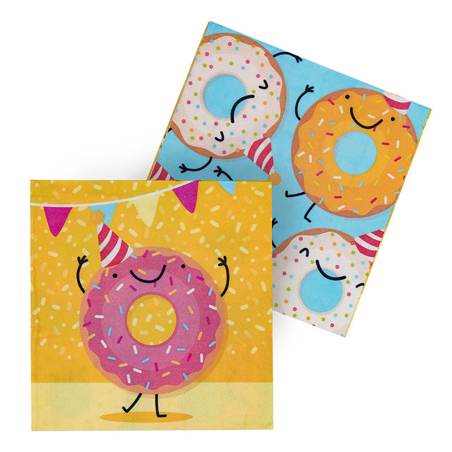 Boland Set 20 papieren servetten Donut