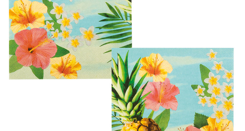 Boland Set 20 papieren servetten Paradise