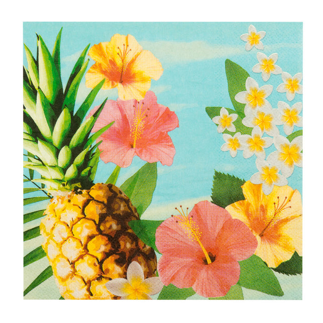 Boland Set 20 papieren servetten Paradise