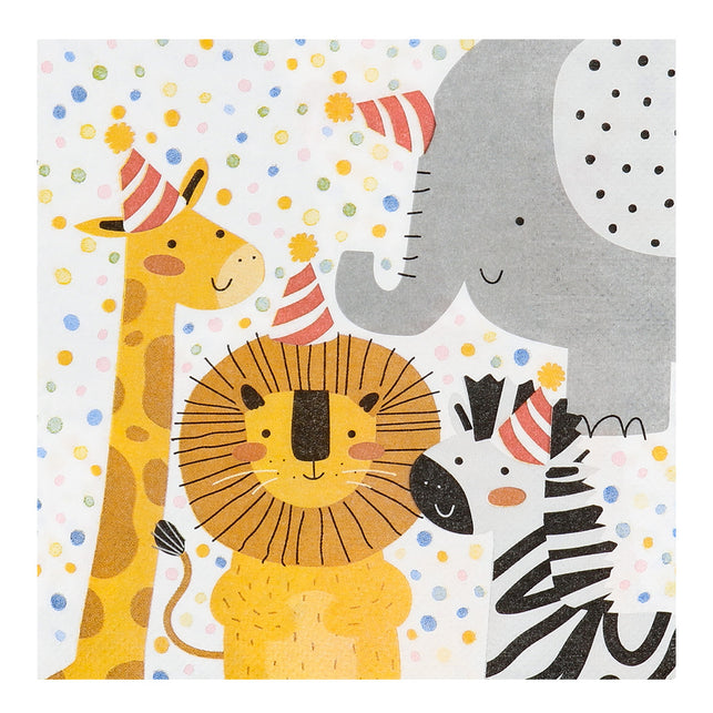 Boland Set 20 papieren servetten Safari