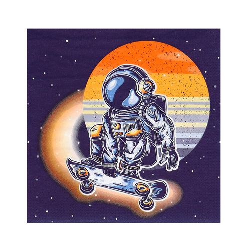 Boland Set 20 papieren servetten Space