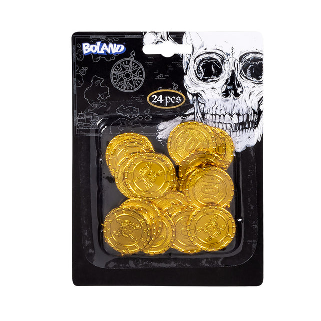 Boland Set 24 piratenmunten