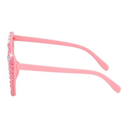 Boland Set 3 partybrillen Pearl Team bride (roze)
