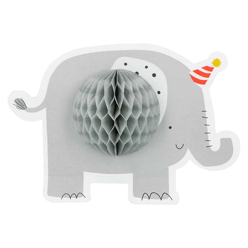 Boland Set 4 honingraat tafeldecoraties Safari