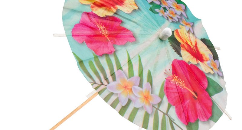 Boland Set 6 cocktailparasols Paradise