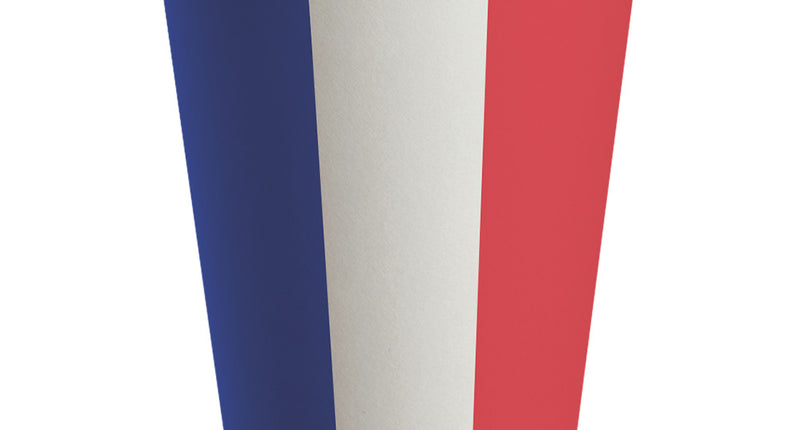 Boland Set 8 papieren bekertjes France