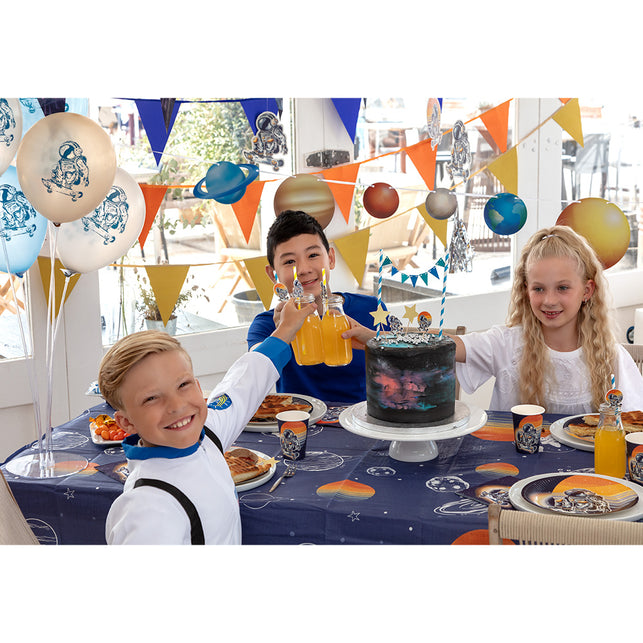 Boland Set 8 papieren bordjes Space