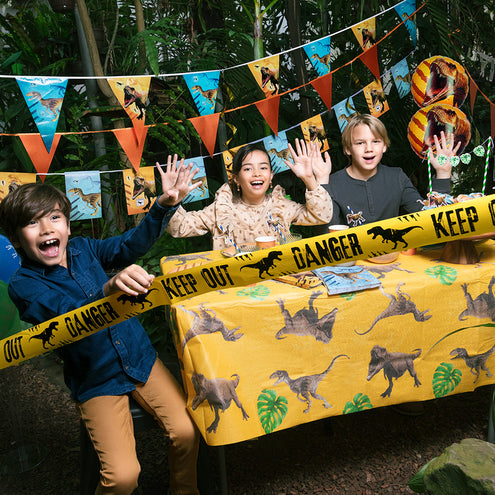 Boland Set 8 papieren bordjes T-rex